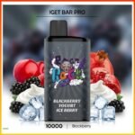 IGET Bar Pro Blackberry Yogurt Ice Berry 10000 Puffs