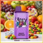 IGET Bar Pro Fruity Skittles 10000 Puffs Features