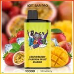 IGET Bar Pro Strawberry passion fruit Mango 10000 Puffs