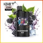 IGET BAR Blackberry Ice 3500 Puffs