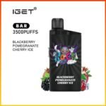 IGET BAR Blackberry Pomegranate Cherry Ice 3500 Puffs