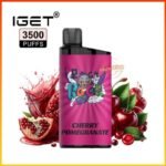IGET BAR Cherry Pomegranate Ice 3500 Puffs