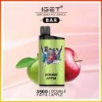 IGET BAR Double Apple Ice 3500 Puffs