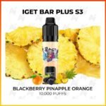 IGET Bar Plus S3 Kit BLACKBERRY PINEAPPLE ORANGE