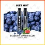 IGET HOT Blueberry watermelon 5500 Puffs