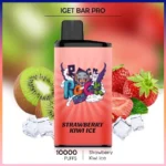 IGET Bar Pro Strawberry Kiwi Ice 10000 Puffs